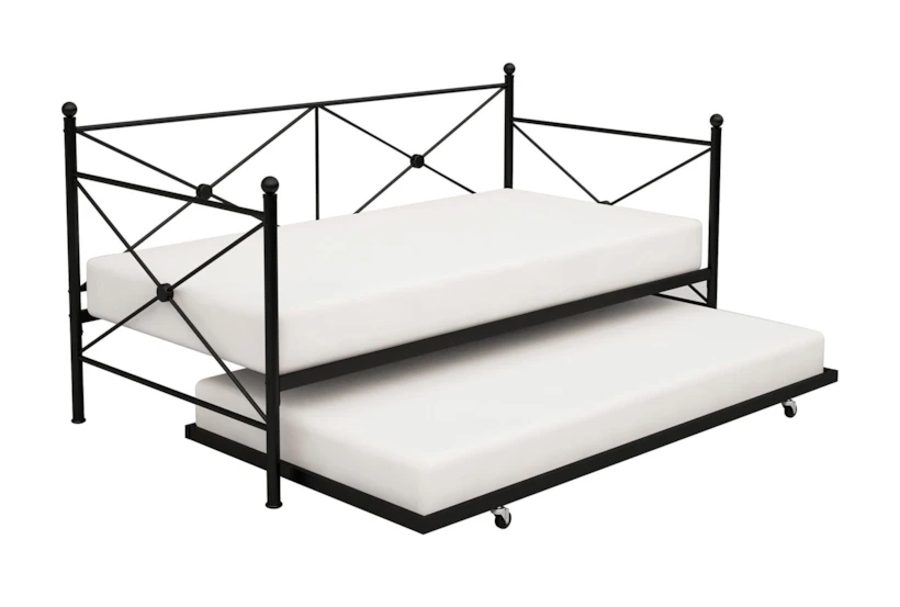 Orion Twin Metal Daybed With Trundle - 360