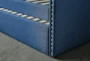 Tulney Blue Twin Upholstered Daybed With Trundle - Detail