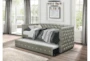 Joan Twin Faux Leather Daybed With Trundle - Room