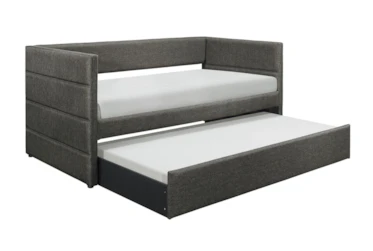 Meyer Twin Upholstered Daybed With Trundle