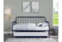 Adalie Navy Twin Metal Daybed With Lift-Up Trundle - Room