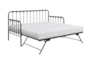 Adalie Bronze Twin Metal Daybed With Lift-Up Trundle - Signature