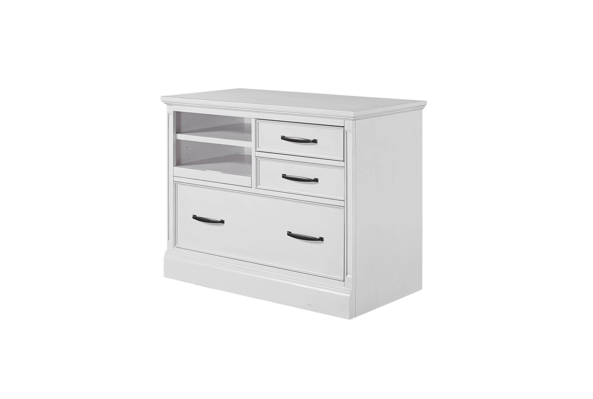 Cromwell White Functional Filing Cabinet | Living Spaces