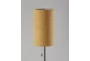 27 Inch Yellow Shade Stem Table Lamp - Detail