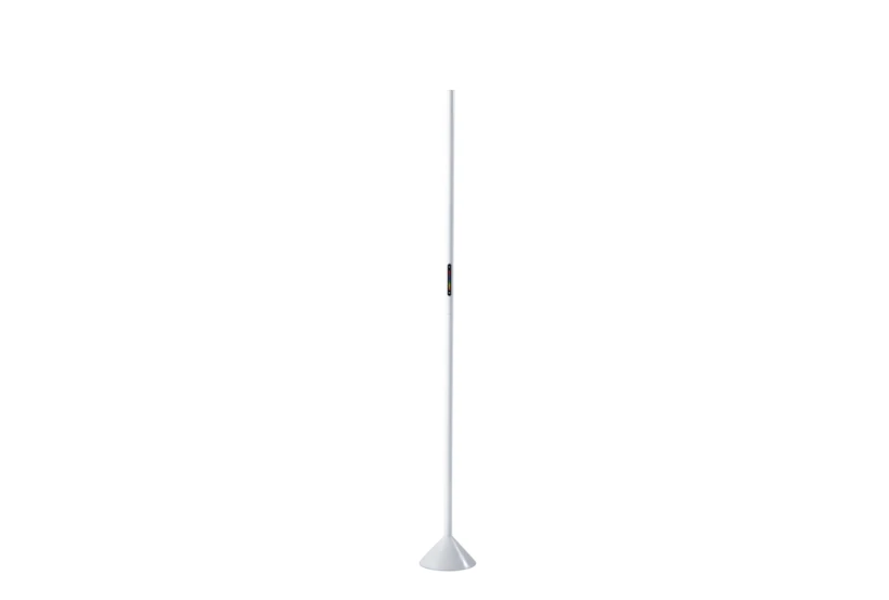 58 Inch White Metal Led Wall Washer Floor Lamp - 360