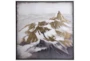 41X42 Canvas Of Mountain Tops First Snow - Signature