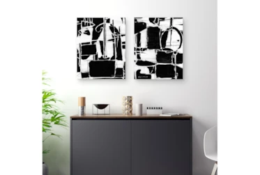 22X28 Contrasts Set Of 2 Gallery Wrap By Drew & Jonathan For Living Spaces