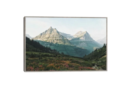 37X25 Glacier National Park With Light Grey Frame By Drew & Jonathan For Living Spaces - Main