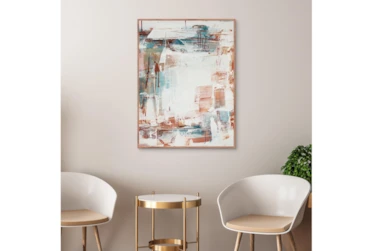 31X41 Celestial With Taupe Frame By Drew & Jonathan For Living Spaces