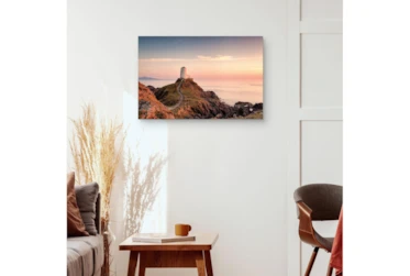 36X24 Lighthouse At Dusk Gallery Wrap By Drew & Jonathan For Living Spaces
