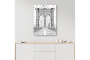 30X40 Brooklyn Bridge Ii Gallery Wrap By Drew & Jonathan For Living Spaces