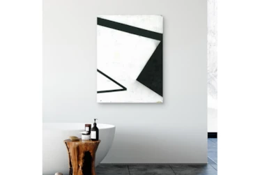 30X40 W Abstract Gallery Wrap By Drew & Jonathan For Living Spaces