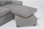 Porthos Vintage 80" Sofa With Reversible Chaise - Detail