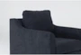 Porthos Midnight Blue Arm Chair - Detail