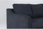 Porthos Midnight 80" Sofa With Reversible Chaise - Detail
