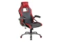 Ozzy Grey + Red Gaming Chair - Signature