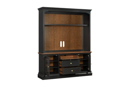 Hudson Charcoal Traditional Entertainment Center - Main