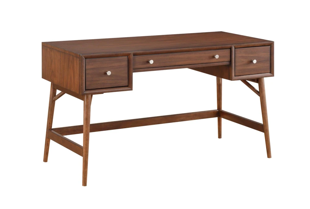 Bybee 52" Writing Desk With 3 Drawers