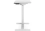 Redmond White Adjustable Height Side Desk - Side