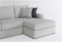 Monterey Beach Beige 107" 2 Piece Modular Sectional with Right Arm Facing Chaise - Detail