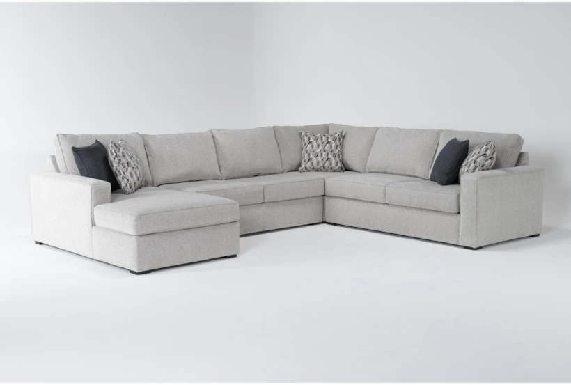 Monterey Beach 140" 4 Piece Sectional with Left Arm Facing Chaise - 360