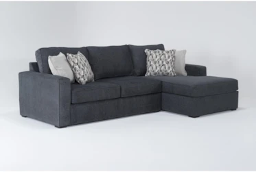 Monterey Twilight 107" 2 Piece Modular Sleeper Sectional With Right Arm Facing Chaise