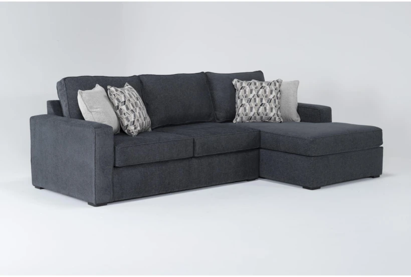 Monterey Twilight 107" 2 Piece Modular Sleeper Sectional with Right Arm Facing Chaise - 360