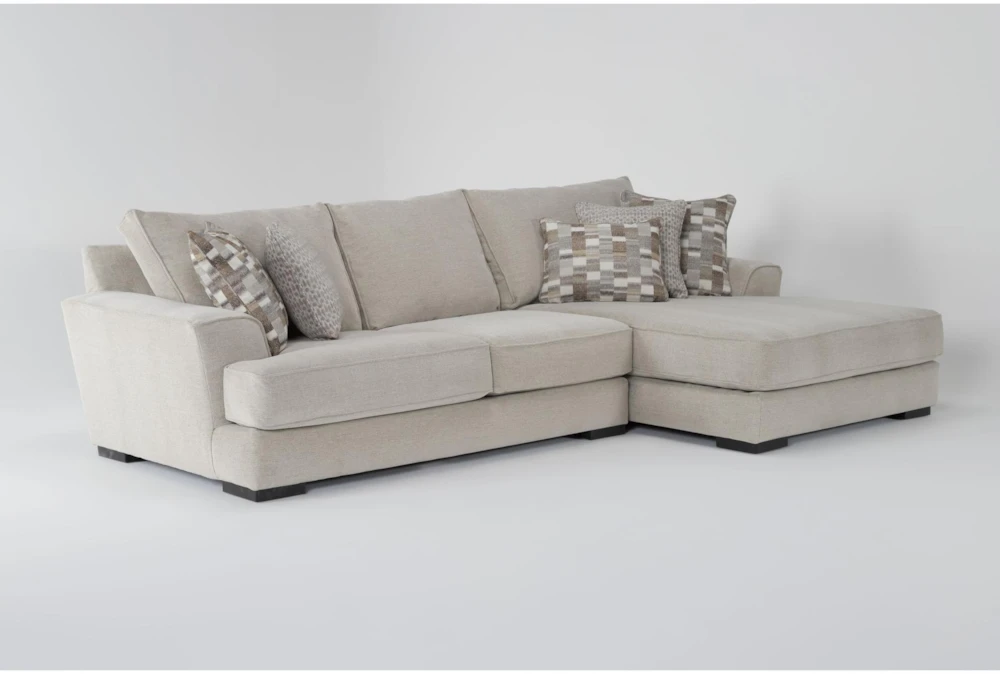 Monrowe II 133" 2 Piece Sectional with Right Arm Facing Chaise