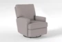 Becca Power Swivel Glider Recliner with USB - Side