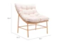 Meri Natural Outdoor Accent Chair - Detail