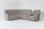 Zara II 6 Piece Power Reclining Sectional With 3 Recliners - Side