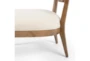 Solid Beech + Cane Back Accent Chair - Detail