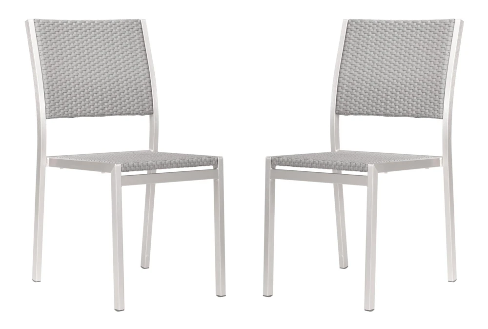 Metro Outdoor Dining Side Chair Set Of 2