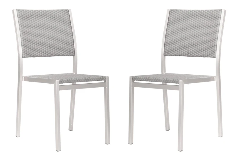 Metro Outdoor Dining Side Chair Set Of 2 - 360