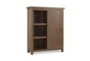 Watts Bookcase With Sliding Door  - Side