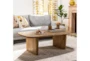 Natural Reclaimed Pine Coffee Table - Room