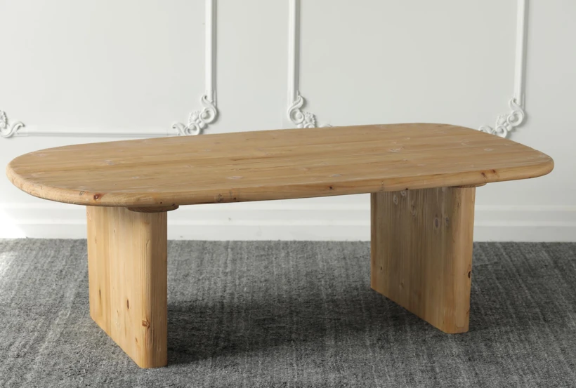 Natural Reclaimed Pine Coffee Table - 360