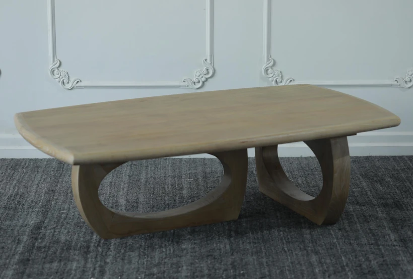 Natural Elm Coffee Table - 360