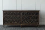 Antique 6 Drawer Sideboard - Front