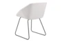 Claire White Contract Grade Dining Chair Set Of 2 - Detail