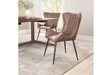 Fabian Brown Dining Chair Set of 2