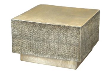 Gold Square Coffee Table