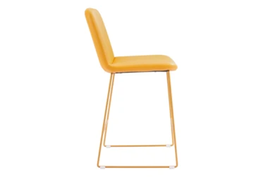 Adeo Yellow Counter Stool Set of 2