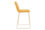 Adeo Yellow Counter Stool Set of 2 - Detail