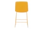 Adeo Yellow Counter Stool Set of 2 - Detail