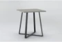 Ace 32" Outdoor Square Counter Table - Side