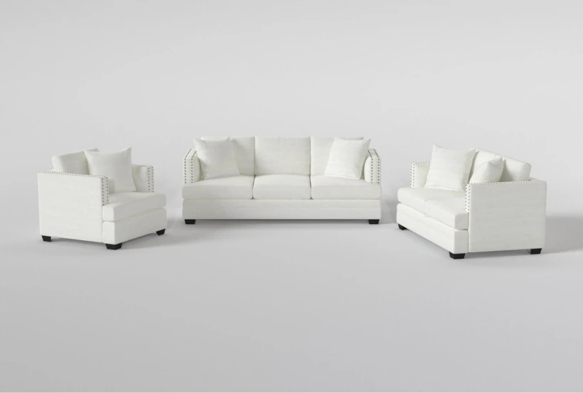 Kiara II Sofa/Loveseat/Chair Set - 360