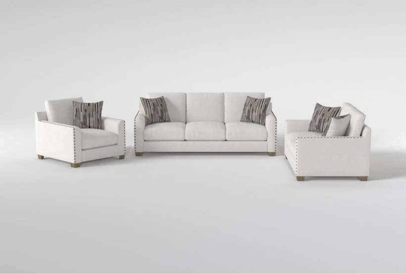Modena Sofa/Loveseat/Chair Set - 360