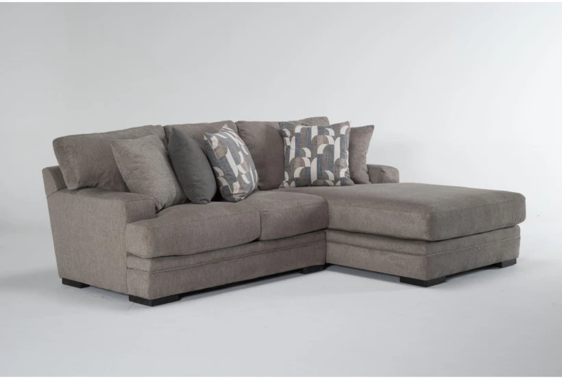 Arlen Marble 103" 2 Piece Sectional with Left Arm Facing Loveseat & Right Arm Facing Chaise - 360
