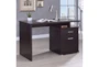 Rivolli 2-Drawer Office Desk With Cabinet Cappuccino - Room